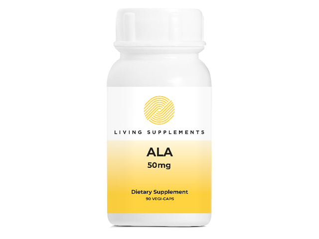 Kwas alfa liponowy ALA 50 mg - 90 kapsułek Alpha Lipoic Acid