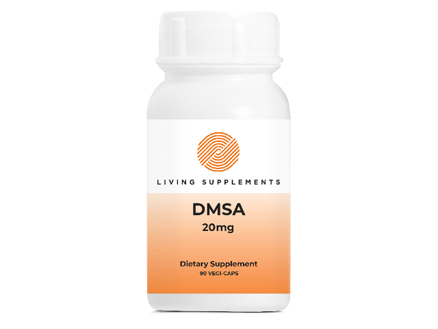 DMSA 20mg  90 kapsułek - chelatacja chelacja rtęci ołowiu