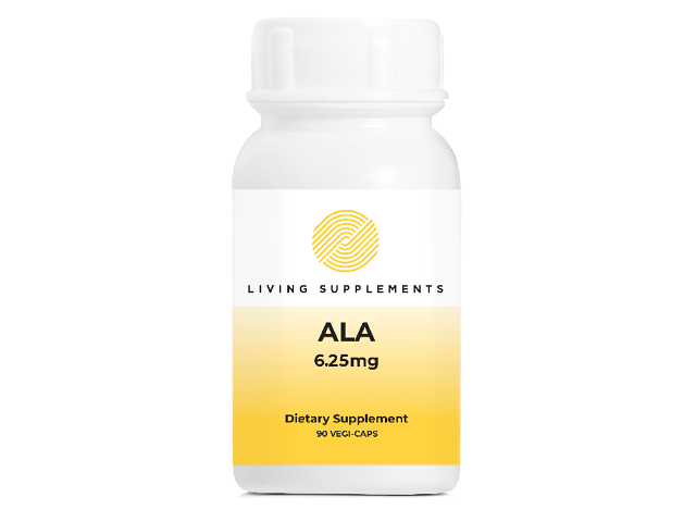 Kwas alfa liponowy ALA 6.25 mg - 90 kapsułek Alpha Lipoic Acid