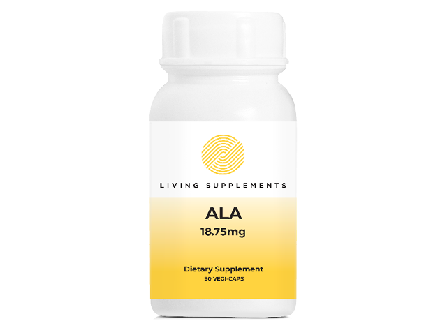 Kwas alfa liponowy ALA 18.75 mg - 90 kapsułek Alpha Lipoic Acid