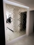 Lustro Glamour 1400mm x 1750mm faza 12mm