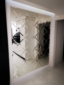 Lustro Glamour 1400mm x 1750mm faza 12mm