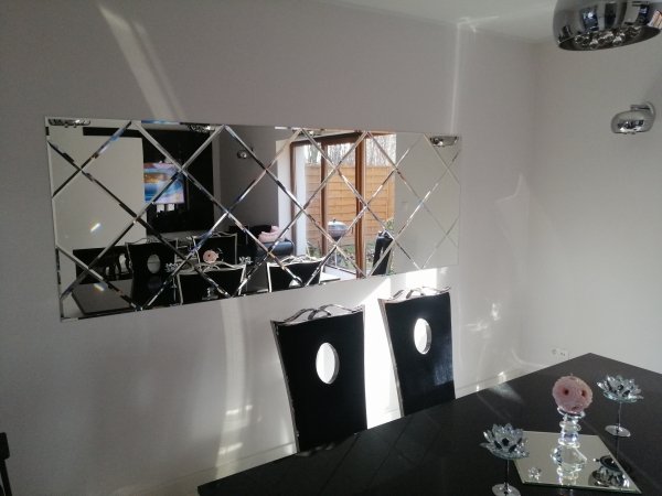 Lustro Glamour 1400mm x 2450mm faza 12mm