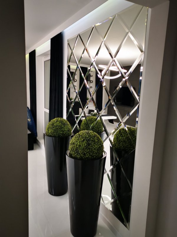Lustro Glamour 1000mm x 1000mm faza 12mm PREMIUM