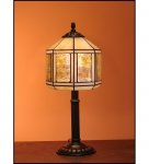 Lampka witrażowa lampa nocna biurkowa  MIÓD H-48cm