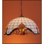 Lampa żyrandol zwis witraż Classic 2- 40cm 