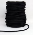 2m kabel w oplocie przewód 2x0,5 kolor czarny