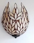 Lampa ścienna kinkiet witraż Niagara 22cm