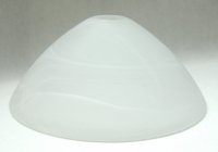 Klosz szklany duży 30cm lampa żyrandol E27 