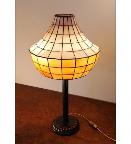 Lampa witrażowa stojąca Arcus Ø30