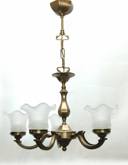 Żyrandol mosiężny,lampa wisząca mosiężna