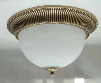 Plafon mosiężny,lampa sufitowa mosiężna,plafoniera
