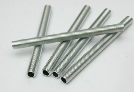 5szt nypel M10x1 rurka gwintowana 105mm lampy żyrandole