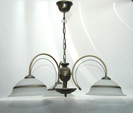  Żyrandol klasyczny metal, lampa wisząca klasyczna Alladyn 3