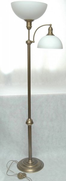 Lampa stojąca mosiężna,lampa podłogowa mosiężna