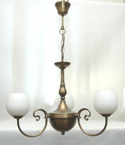 Żyrandol mosiężny,lampa wisząca mosiężna