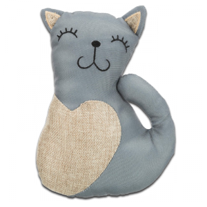 Kot XXL, zabawka, materiał, 22 cm, z kocimiętką