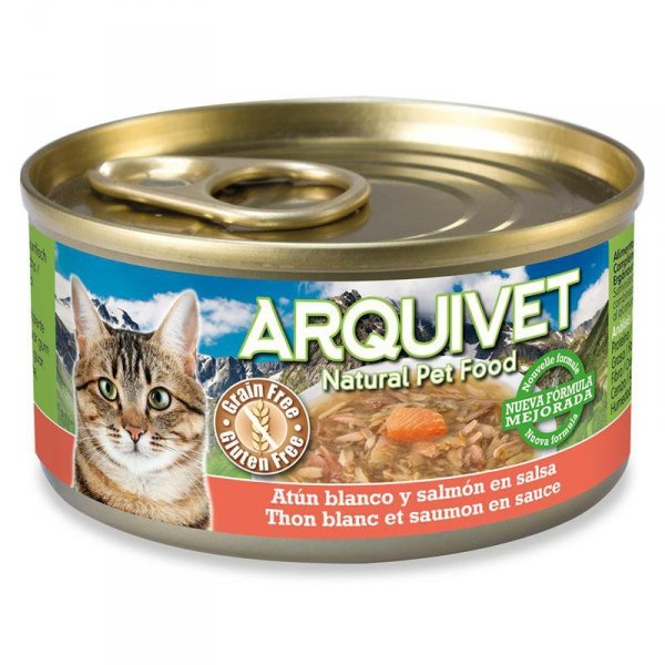Arquivet Puszka dla kota o smaku tuńczyka i łososia 80 g