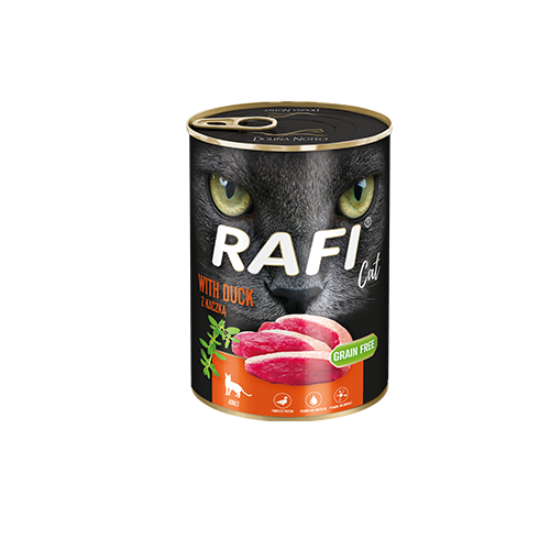 Rafi Cat karma bezzbożowa z kaczką 400 g