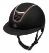 Kask Fair Play QUANTINUM ECLIPSE ROSEGOLD W-V szeroki daszek  czarny