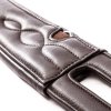 Popręg Anatomiczny długi miękki skórzany KAVALKADE Comfort - bez gum - brązowy