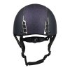 Kask jeździecki Sparrow niebiesko-srebrny Horka