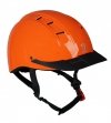 Kask jeździecki Horka Champion pomarańczowy