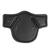 Popręg Stubben ujeżdżeniowy anatomiczny Equi Soft dressage z fartuchem - czarny - podkładka skórzana w komplecie