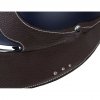 Kask Antares Galaxy Eclipse Swarovski - szeroki daszek - BLUE/BROWN