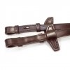 Wodze gumowe ANTARES Precision ze stoperami 7 loops - brązowe
