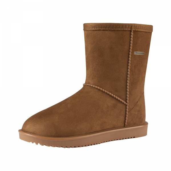 Buty Zimowe Stajenne - termobuty Horka Woolley - brązowe