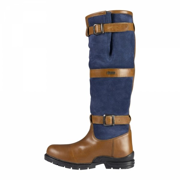 Buty Outdoorowe / Stajenne HORKA Highlander - coniac / blue