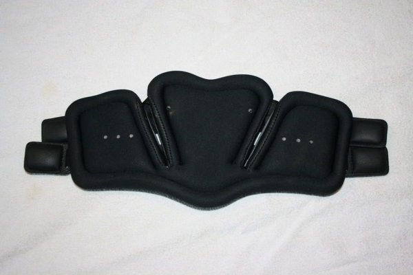Popręg ujeżdżeniowy anatomiczny Equi Soft STUBBEN dressage - CZARNY