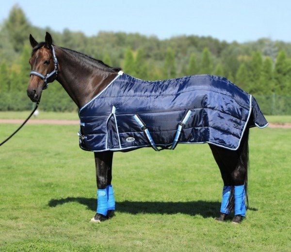 Derka York Mika 350 g stajenna granatowa 125 cm