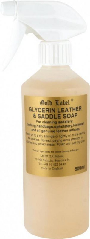 Glycerin Saddle Soap Spray Gold Label mydło glicerynowe w sprayu