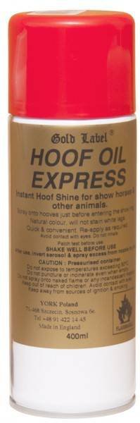 Hoof Oil Express Gold Label olej w sprayu