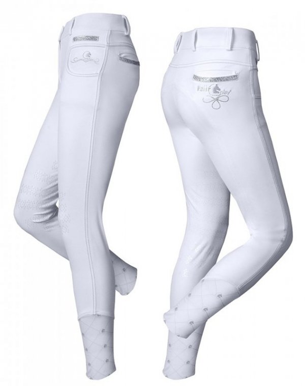 Bryczesy Damskie Fair Play JILL biały