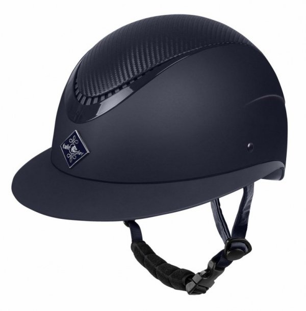 Kask Fair Play APOLEUS CARBON W-V szeroki daszek granat