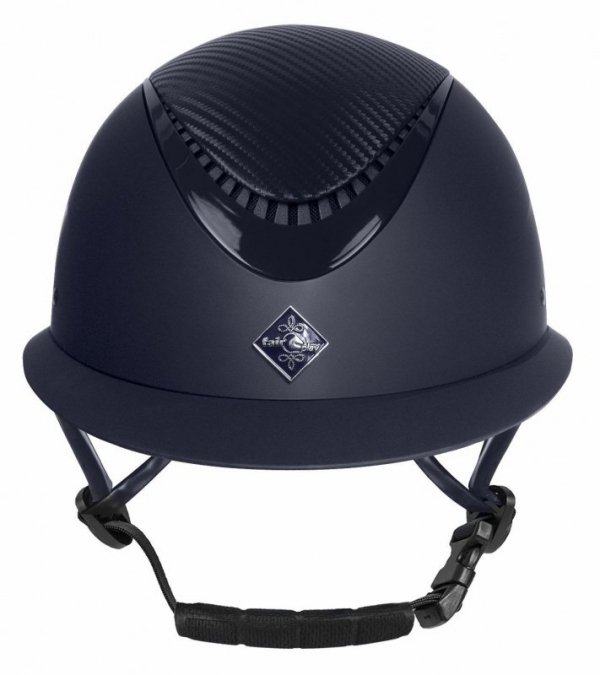 Kask Fair Play APOLEUS CARBON W-V szeroki daszek granat