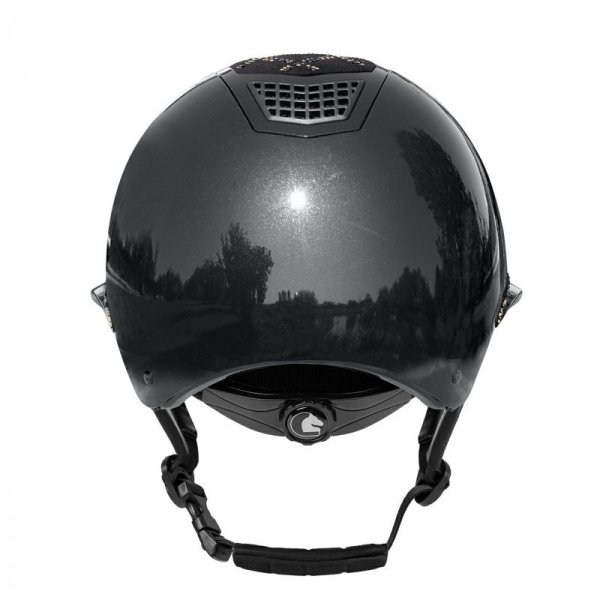 Kask Fair Play QUANTINUM W-V SPOTLIGHT SHINY VG  - szeroki daszek -czarny