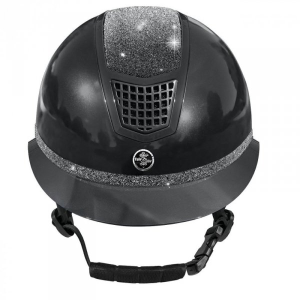 Kask Fair Play z szerokim daszkiem QUANTINUM W-V ECLIPSE SHINY  czarny