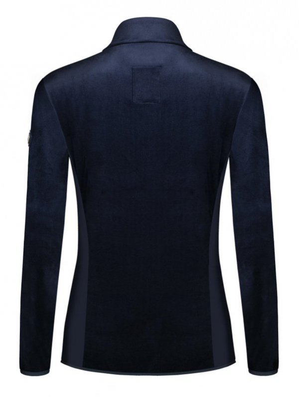 Bluza Jeździecka Damska Fair Play RENNE granatowynat