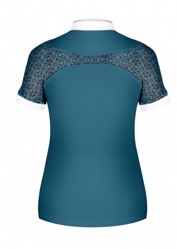 Koszulka konkursowa Fair Play ADRIENNE  turkusowoniebieski