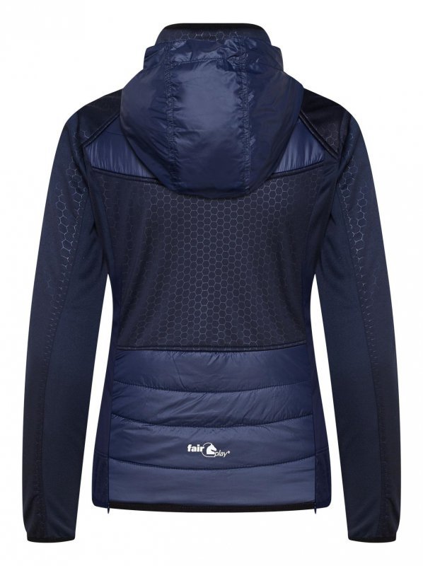 Bluza Jeździecka Damska softshell Fair Play STEPHANIE granatowynat