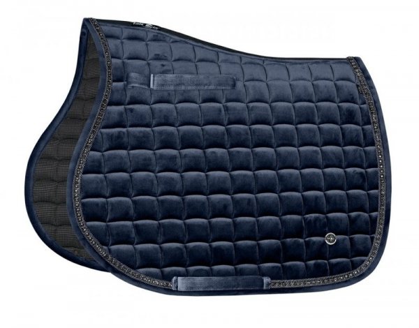 Czaprak z Włóknami Cermicznymi Fair Play MILLARITE granatowy  - wszechstronny