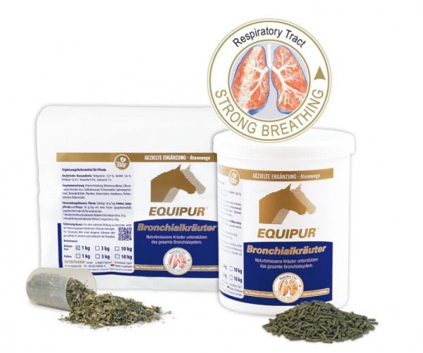 VERTRIPHARM Equipur bronchialkrauter - zioła na drogi oddechowe 1kg