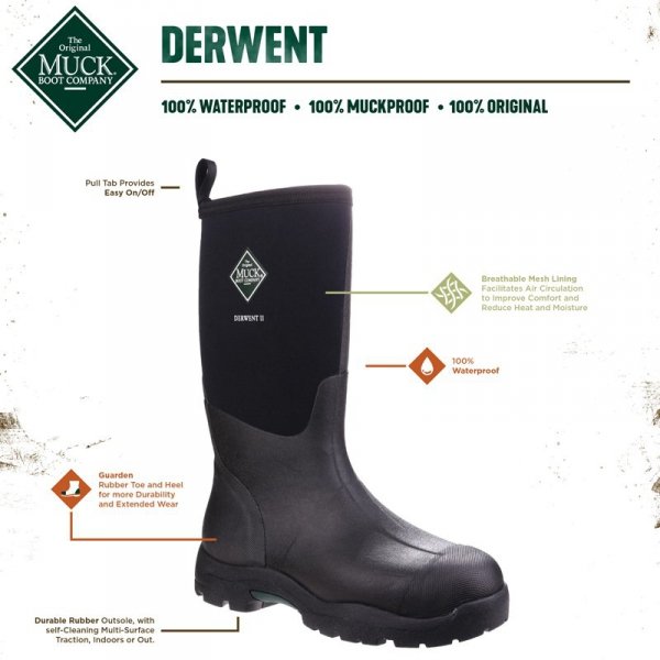 Buty Stajenne Zimowe Muck Boot Derwent II-Męskie