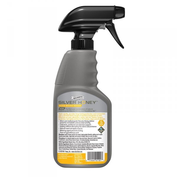 Silver Honey® Rapid Wound Repair Spray Gel – Żel w sprayu na rany dla koni 240 ml