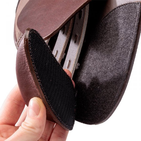 Siodło Skokowe Kavalkade CATO z wymiennymi łękami - brązowe