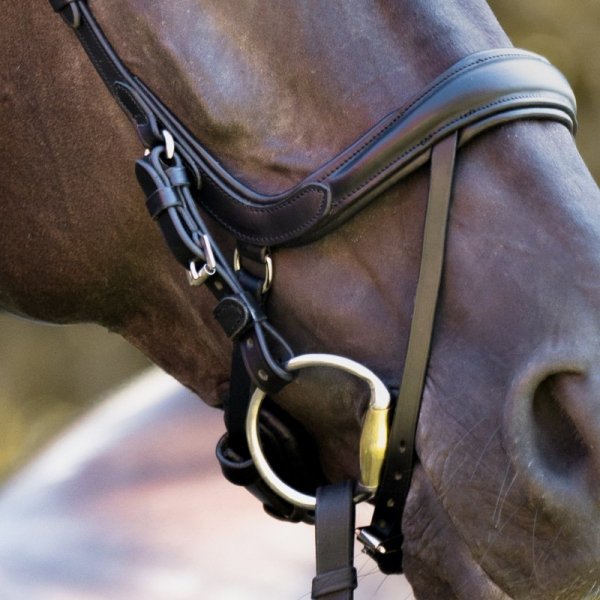 Ogłowie Anatomiczne Kavalkade CALLA - KavalSH4 - czarne